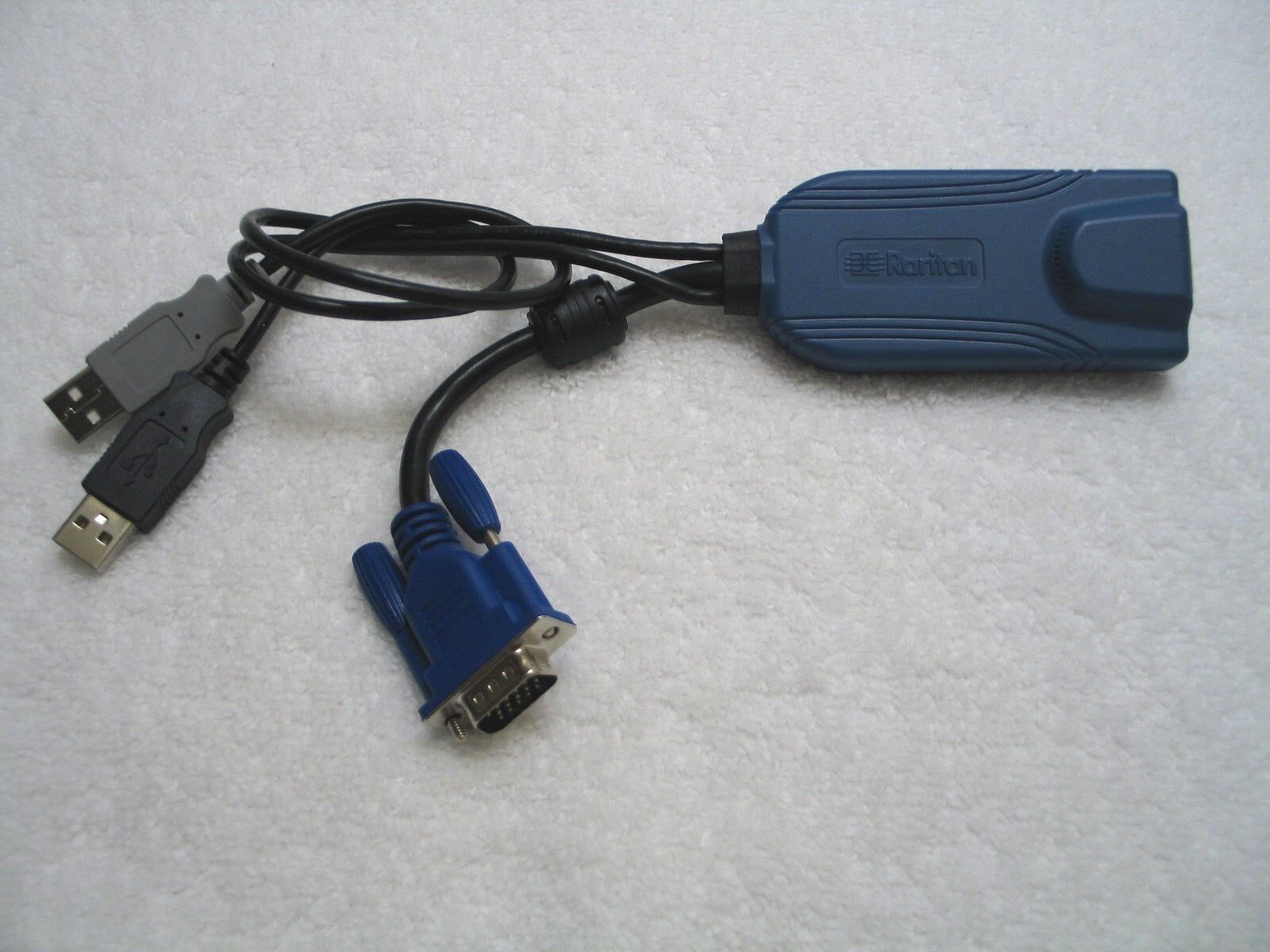 RARITAN Dominion KX II KVM CIM - Model D2CIM-DVUSB Dual USB & VGA Adapter Dongle
