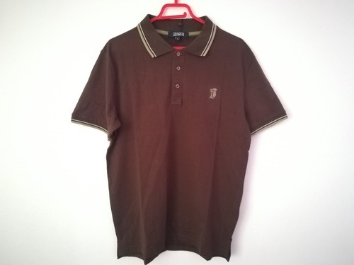 POLO TRUSSARDI COLORE MARRONE TRUSSARDI ACTION CON CARTELLINO - (109) - Foto 3 di 12