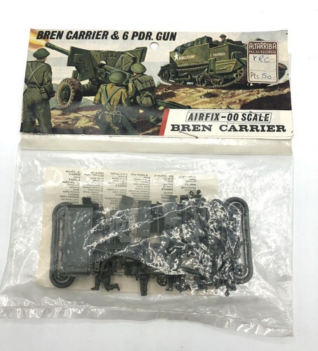 AIRFIX BREN CARRIER & 6 PDR. GUN FIGHTING VEHICLES MODEL KIT SEALED ...