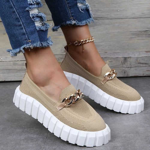 Casual Loafers New Women Shoes Thick 