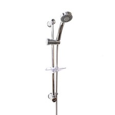 Luxury Shower Slide Rail Kit - Chrome