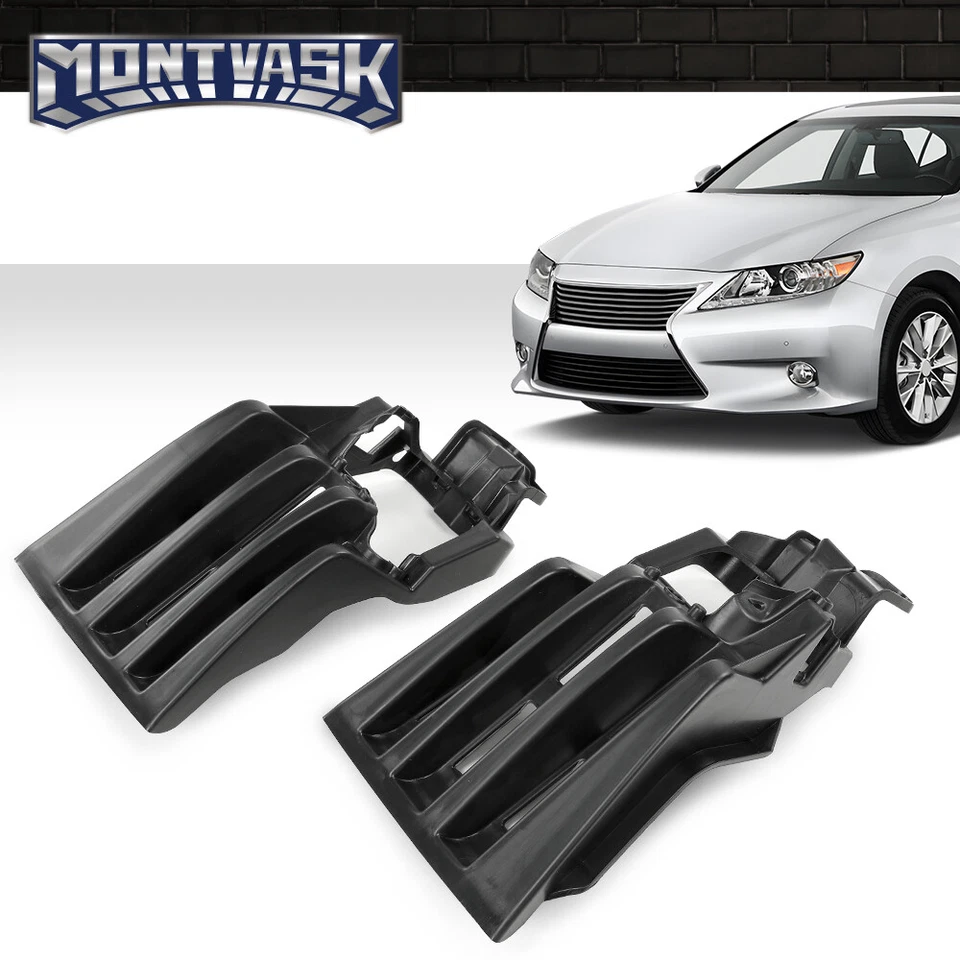 Fit For 2013-2015 Lexus ES350 ES300h Front Bumper Fog Light Bracket Left+Right Foto 3 de 4