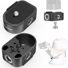 Battery Handle Base Socket Mount Tripod for DJI RS 4/RS 4 Pro/RS 3/RS 3 Pro/RS 2
