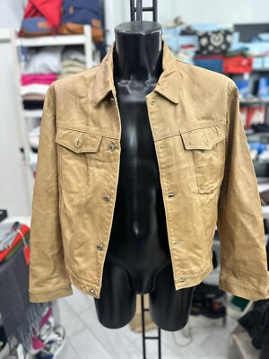 Aktuelle Lederjacke Aus Echtem Leder Für Herren Größe 50 Beige LLV966