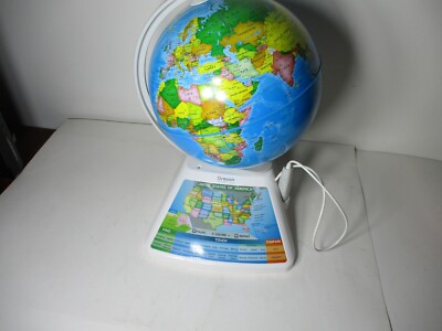 Oregon Scientific Smart Globe Find/ Touch/ Compare  SG268R Tested/Working