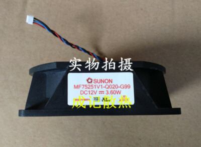 1pcs  SUNON MF75251V1-Q020-G99 7525 12V 3.60W Projector Fan