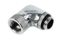 Alphacool Angled Adaptor 90° Revolvable G1/4...
