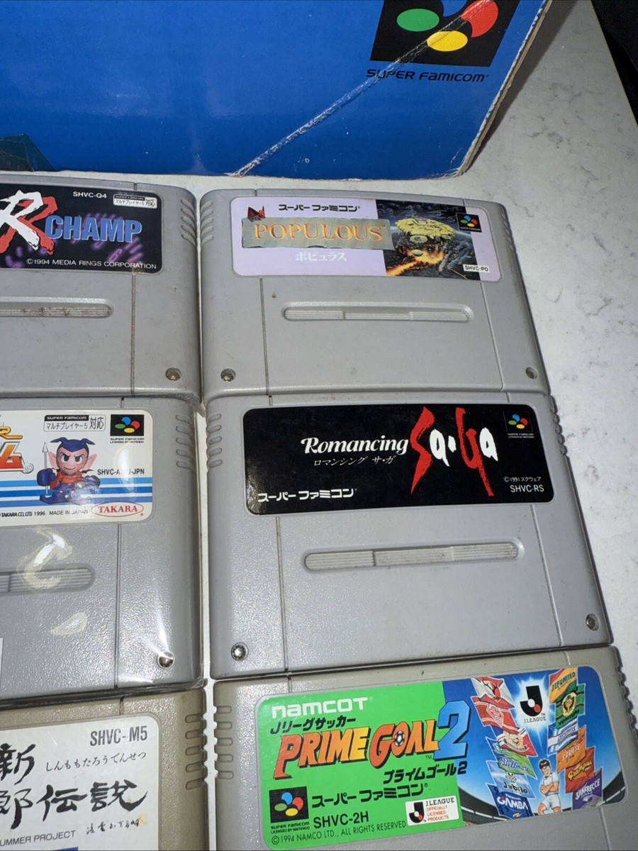 スーパーファミコンセット Nintendo SFC Super Famicom Console boxed System bundle Mint