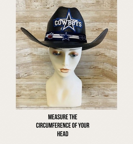 Cappello unisex cowboy Dallas Sombrero Vaquero de Dallas Cowboys grande - Foto 3 di 17