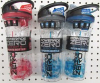 Cool Gear Powerade Zero Sports Bottle, 20 Oz, Pick Your Color Cool Gear Powerade Zero Sports Bottle, 20 Oz, Pick Your Color