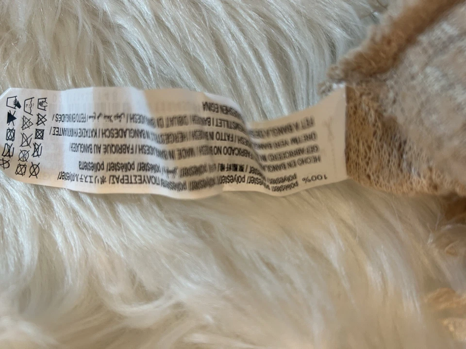 Женское черно-белое пальто A Line размер Small - Изображение 4 из 4