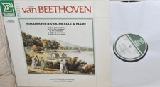 Janos Starker Beethoven : the cello sonatas  G. Sebok ERATO 2LP STEREO FRANCE