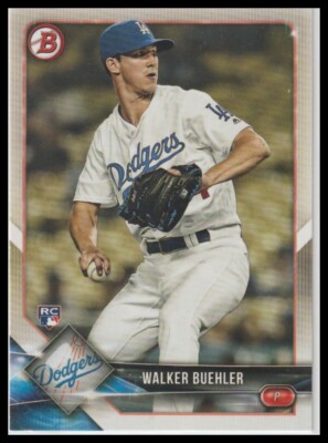 2018 Bowman Walker Buehler Los Angeles Dodgers