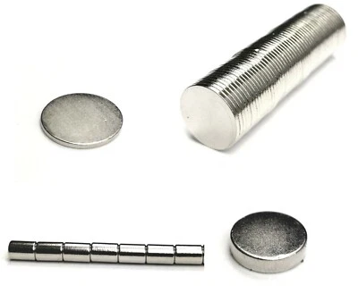 Neodymium Magnet Disk Neodium Round Craft Art Neo Stick DIY Magnetic Round Bar