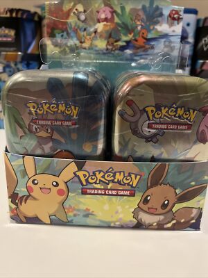Nintendo Pokémon TCG : Kanto Friends Mini Tin Display