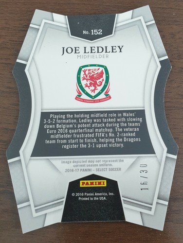 Select Soccer 2016/17 Mezzanine Tie Dye Joe Ledley Wales 16/30 - Bild 2 von 2