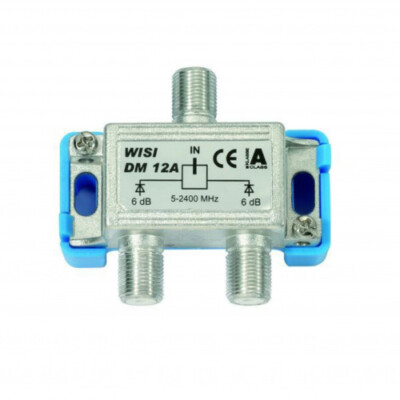 Wisi DM 12 A Sat-Verteiler 2-fach : 2-fach