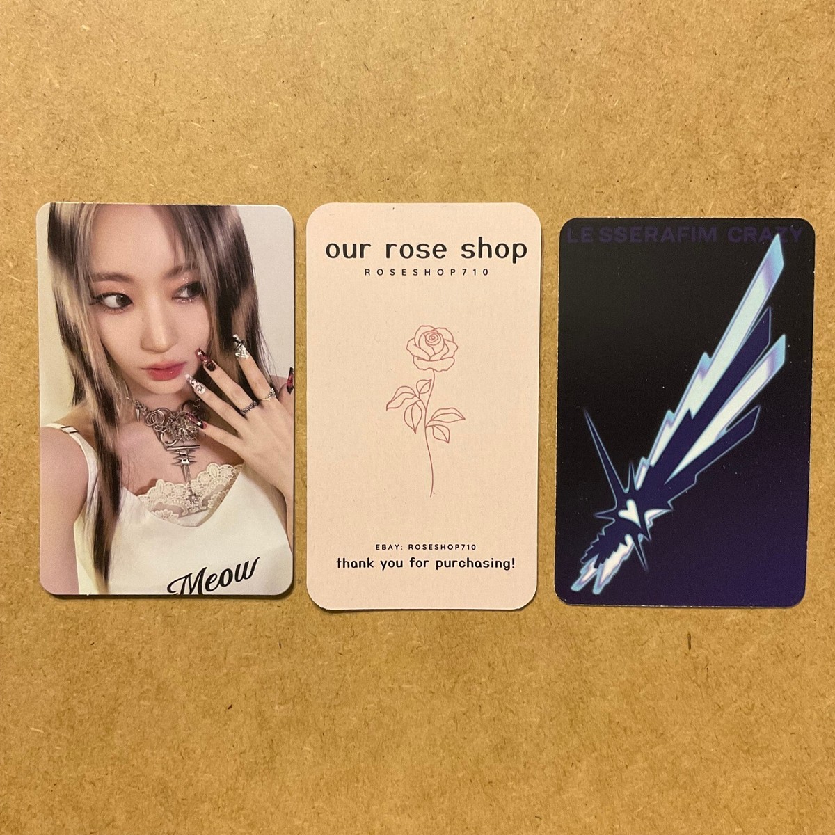 LE SSERAFIM Crazy 4th Mini Album hello82 Exclusive POB Official