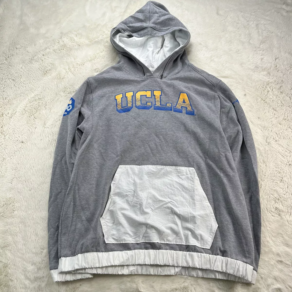 Men's Jordan Brand Gray UCLA Bruins Club Pullover Hoodie