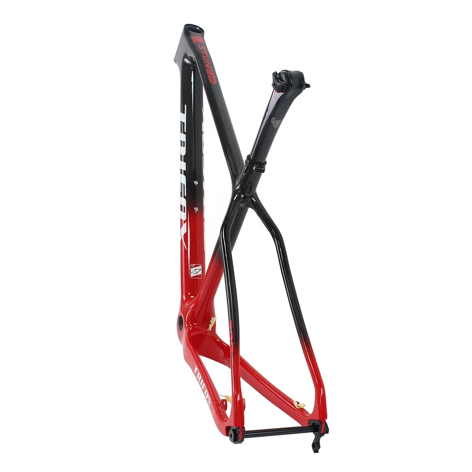 29er Carbon MTB Bicycle Frame 148mm Boost Disc Brake Full Internal Cable Routing - Image 2 of 4