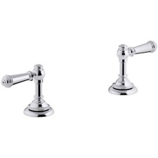   KOHLER K-T98071-4-CP Artifacts Two-Handle Trim Kit Polished Chrome Less Valve 