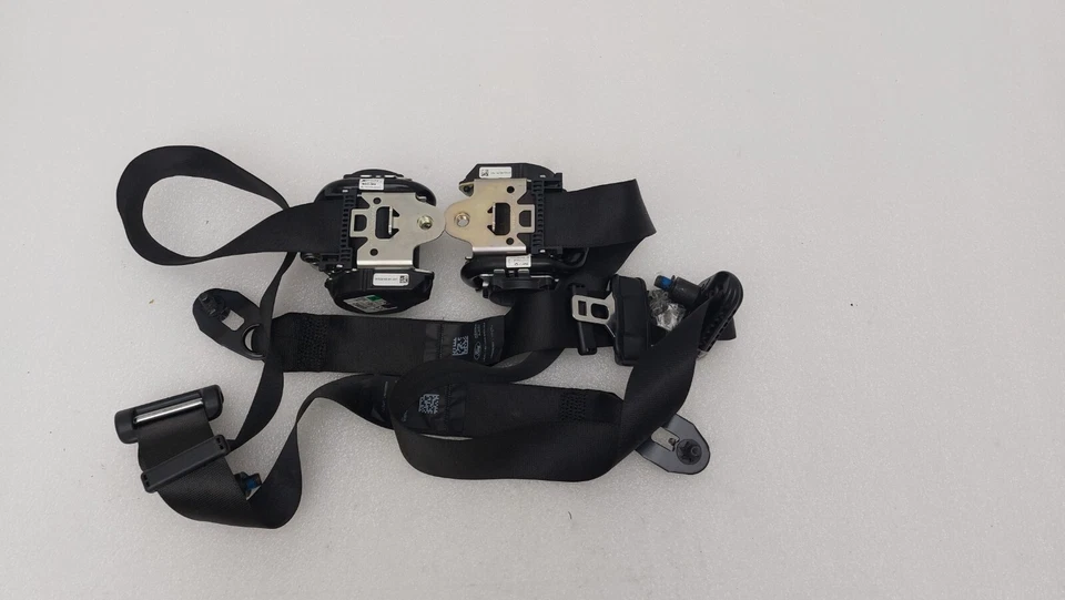 Cinturones de seguridad delanteros izquierdo derecho Ford Transit 2019 2020 2021 2022 2023 negro Foto 3 de 3