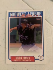 Austin Hansen 2019 Mid West League All Star Card
