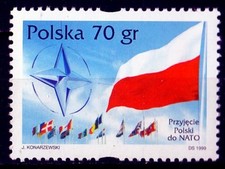 POLAND 1999 **MNH SC#3452 Poland’s Admission to NATO