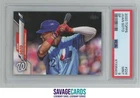 2020 Topps Photo Variation SP Juan Soto PSA 9 #224 Washington Nationals