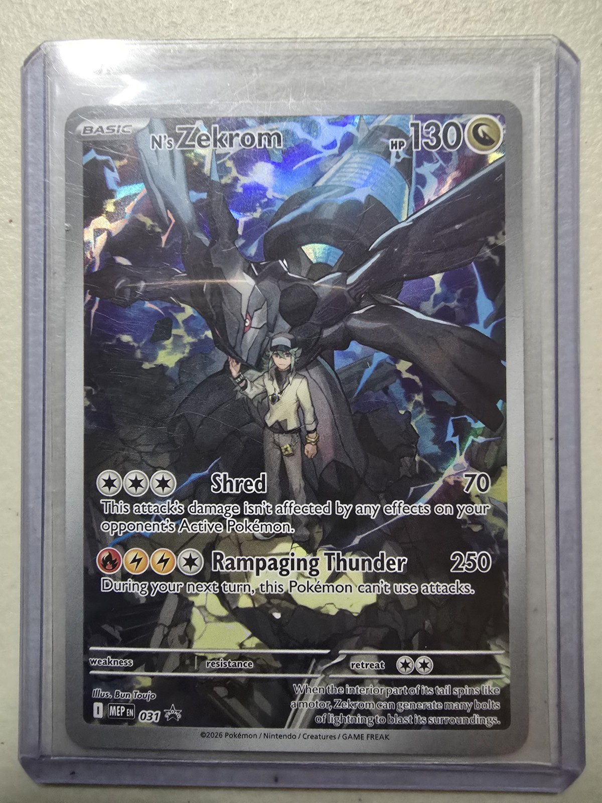 N's Zekrom 31 Mega Evolution Promos Black Star Promo Sealed