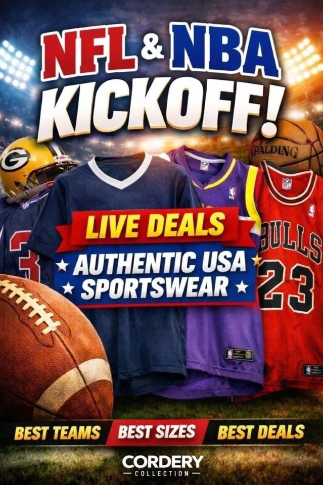 🇺🇸USA Sportswear - Best Teams, Best Sizes, Best Deals