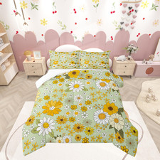 Castle Fairy Vintage Floral Bedding Set For Boys Girlsboho Spring Fresh Flowers