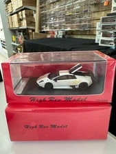 LAMBORGHINI MURCIELAGO LP670 SV REAR OPENS 1/64 DIECAST CAR BY HIGH REV MODEL HR