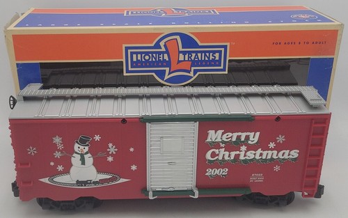 Lionel 8-87023 Escala G Feliz Navidad 2002 Boxcar EX/Caja | Condition: Used
