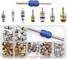 Car Air Conditioning Repair  A/C Valve Core Kit  AC Removal  Install Tool