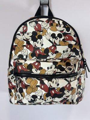 Bioworld Disney Mickey Mouse Small Backpack Nylon, All-Over Print
