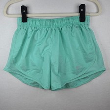 Nike Tempo Running Shorts Small Green Dri-FIT Mesh Panels