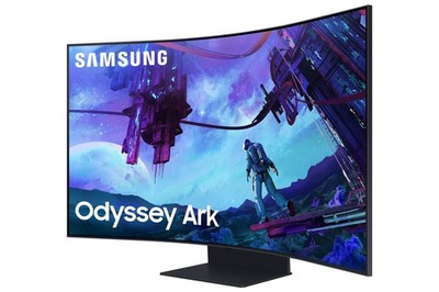 Samsung Odyssey Ark S55CG970NU 55 Zoll 4K (UHD) Curved Quantum Dot miniLED 16...