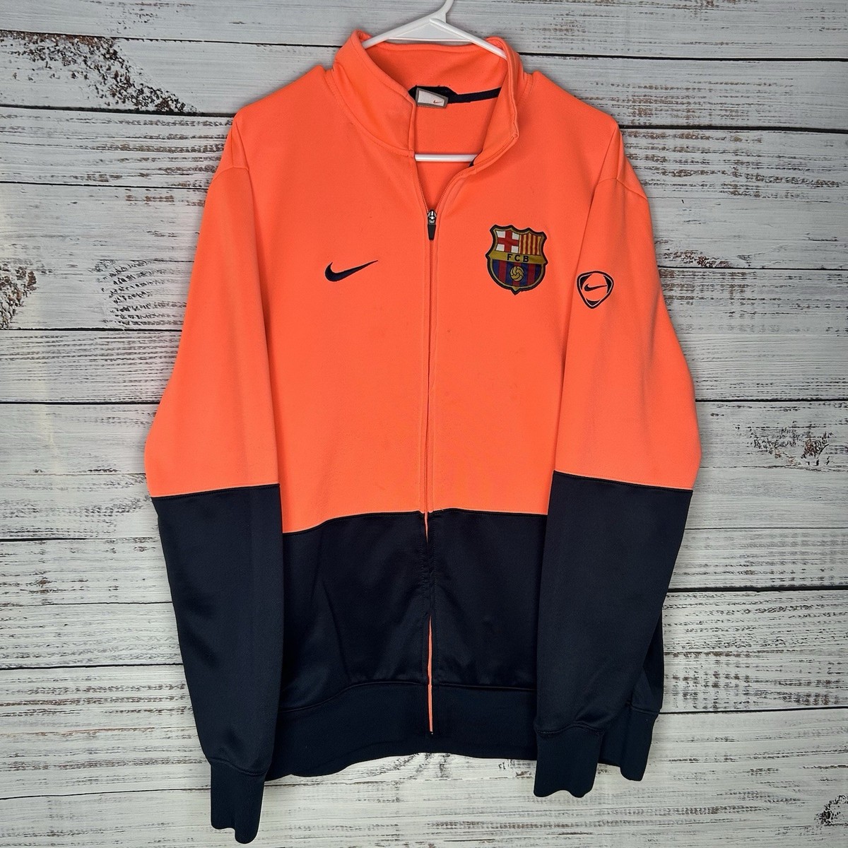 Nike FC Barcelona 2009/2010 Peach Football Soccer Track