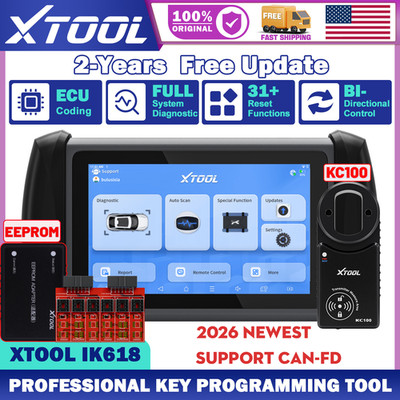 XTOOL IK618 IMMO Key Programming Auto Bidirectional Full System Diagnostic Tool