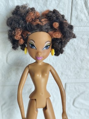 Mattel Winx Club Disco Aisha Layla Doll 2006 Nude Curly Hair Vintage Jointed HTF