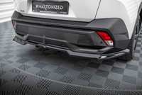 Maxton Design Diffusor Heckansatz Passend FüR Peugeot 408 Mk1 Schwarz Hochglanz