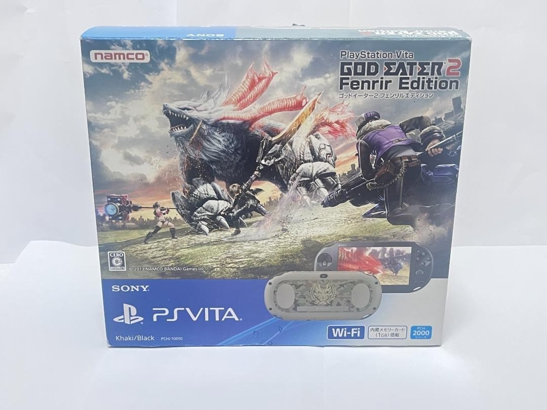 PSVITA ゴッドイーター2 フェンリル PS Vita God Eater 2 Fenrir Edition PCHJ 10010 Console only PSV