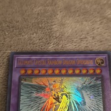 Konami Yu-Gi-Oh TCG Ultimate Crystal Rainbow Dragon Overdrive SDCB-EN042 Holo  