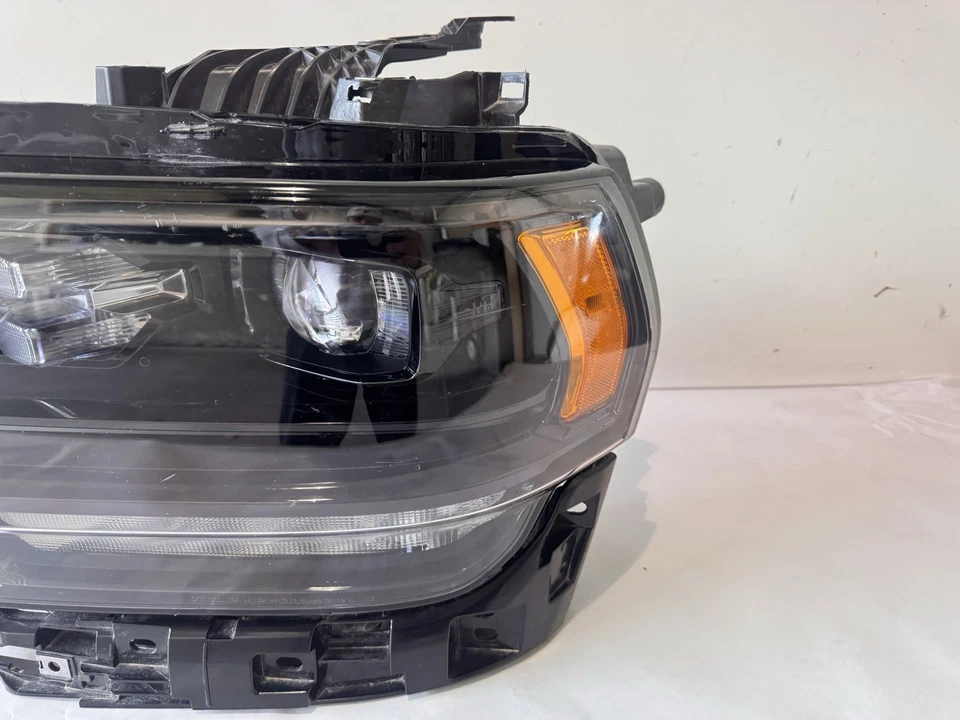 ✅2019-2024 Ram 2500 3500 Proyector Lado del Conductor Izquierdo Faro LED PREM NEGRO OEM Foto 4 de 4