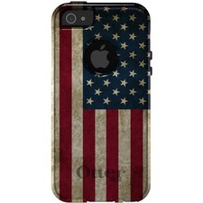 OtterBox Commuter for Apple iPhone Pick Model Red White Blue USA Flag Old