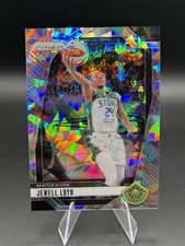 2024 Panini Prizm WNBA - Jewell Loyd #49 Ice Prizm Seattle Storm Basketball Card