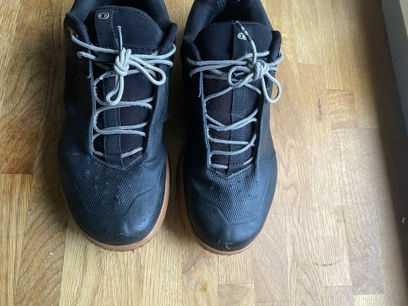 Crankbrothers Mallet Lace Black/ Red Mountain Bike Shoes Size UK 10 In Box VGC