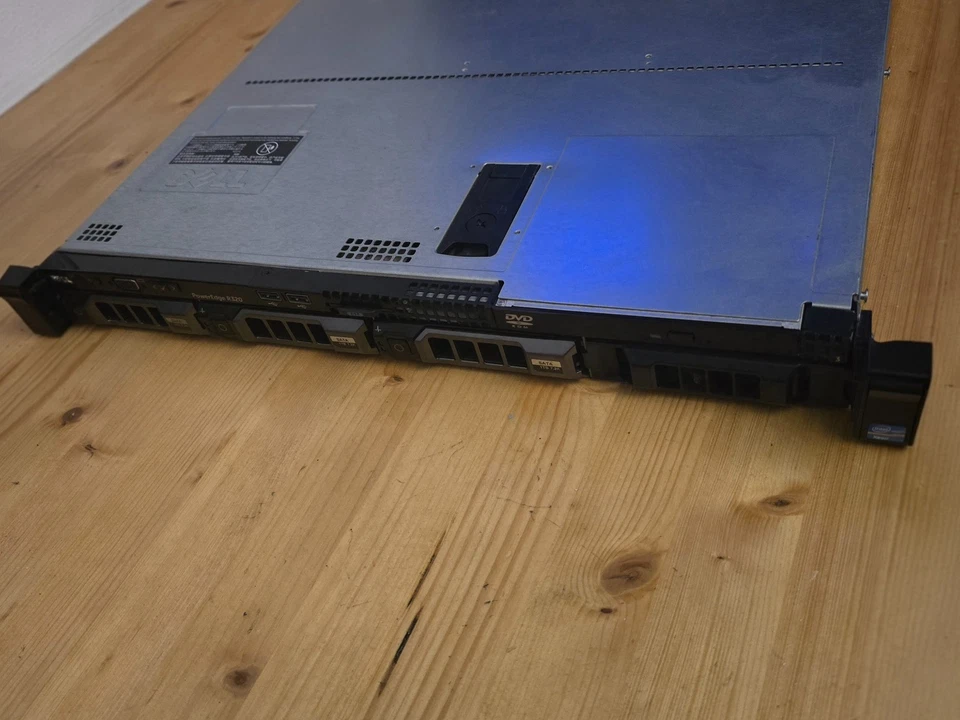 Server 1U Dell PowerEdge R320 Xeon E5-2430 2.2 64GB ECC 3x1TB RAID Rack IDRAC 7 - Immagine 3 di 4