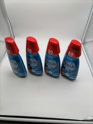Finish Powergel Geschirrspülmittel Fresh 4x600ml, 120 Spülgänge, Zitronenduft